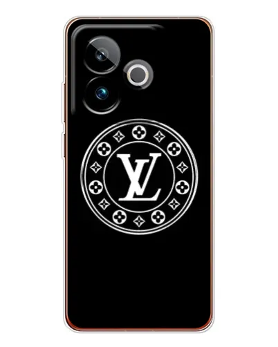 Чехол для Realme GT 7 с картинкой «LV — печать стиля»