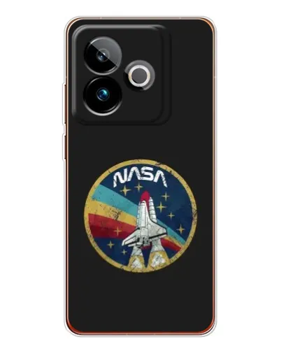 Чехол для Realme GT 7 с картинкой «NASA — эмблема миссии» Чехол для Realme GT 7 с картинкой «NASA — эмблема миссии»