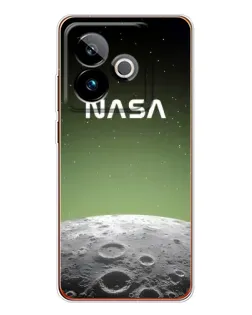 Чехол для Realme GT 7 с картинкой «NASA — лунный градиент»