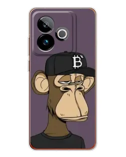 Чехол для Realme GT 7 с картинкой «Bored Ape в кепке» Чехол для Realme GT 7 с картинкой «Bored Ape в кепке»