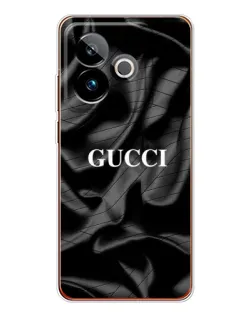 Чехол для Realme GT 7 с картинкой «Gucci — шелковые волны»