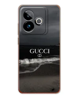 Чехол для Realme GT 7 с картинкой «Gucci — морской прибой»