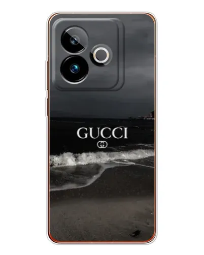 Чехол для Realme GT 7 с картинкой «Gucci — морской прибой»