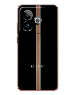 Чехол для Realme GT 7 с картинкой «Gucci — строгая линия»