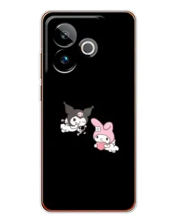 Чохол для Realme GT 7 з картинкою «My Melody та Kuromi» Чохол для Realme GT 7 з картинкою «My Melody та Kuromi»
