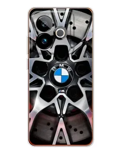 Чехол для Realme GT 7 с картинкой «BMW — деталь диска» Чехол для Realme GT 7 с картинкой «BMW — деталь диска»