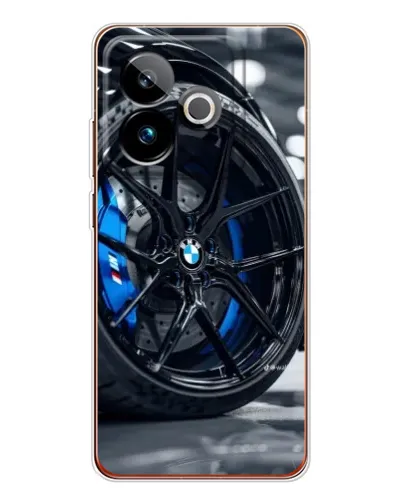 Чехол для Realme GT 7 с картинкой «Колесо BMW вблизи» Чехол для Realme GT 7 с картинкой «Колесо BMW вблизи»