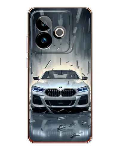 Чехол для Realme GT 7 с картинкой «BMW в свете фар» Чехол для Realme GT 7 с картинкой «BMW в свете фар»