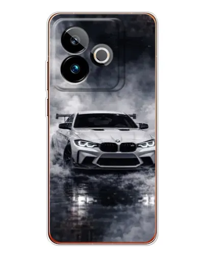 Чехол для Realme GT 7 с картинкой «BMW сквозь туман» Чехол для Realme GT 7 с картинкой «BMW сквозь туман»