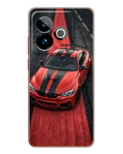 Чехол для Realme GT 7 с картинкой «BMW на красной дорожке» Чехол для Realme GT 7 с картинкой «BMW на красной дорожке»