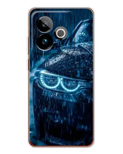 Чехол для Realme GT 7 с картинкой «BMW под дождем» Чехол для Realme GT 7 с картинкой «BMW под дождем»
