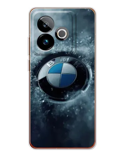 Чехол для Realme GT 7 с картинкой «Логотип BMW — лед» Чехол для Realme GT 7 с картинкой «Логотип BMW — лед»
