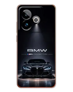 Чехол для Realme GT 7 с картинкой «BMW сквозь ночной город» Чехол для Realme GT 7 с картинкой «BMW сквозь ночной город»