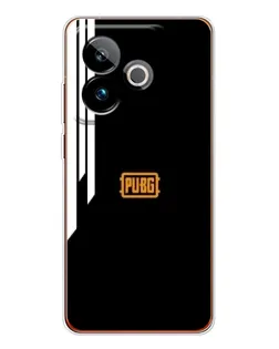 Чехол для Realme GT 7 с картинкой «PUBG — вертикальные линии»