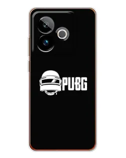 Чехол для Realme GT 7 с картинкой «PUBG — классический лого»