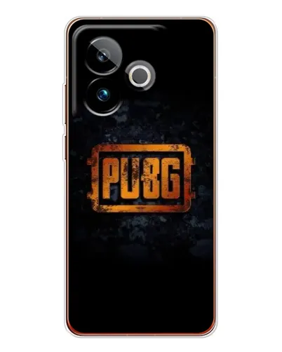 Чехол для Realme GT 7 с картинкой «PUBG — золотой логотип» Чехол для Realme GT 7 с картинкой «PUBG — золотой логотип»