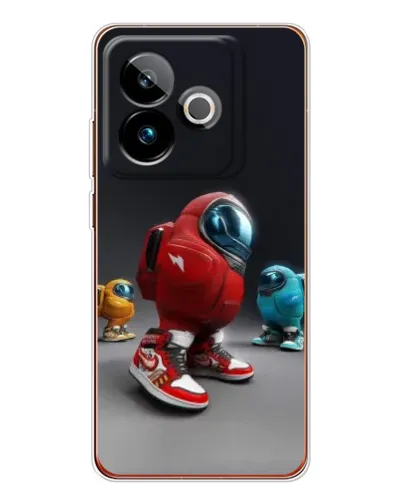 Чехол для Realme GT 7 с картинкой «Among Us — 3D стиль» Чехол для Realme GT 7 с картинкой «Among Us — 3D стиль»