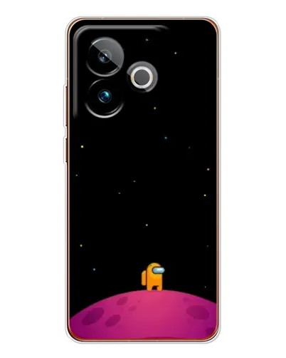 Чехол для Realme GT 7 с картинкой «Одинокий герой на планете» Чехол для Realme GT 7 с картинкой «Одинокий герой на планете»