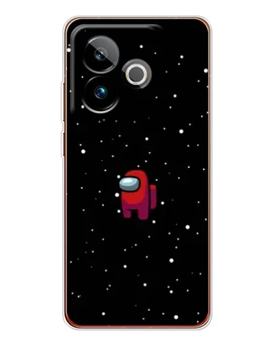Чехол для Realme GT 7 с картинкой «Красный Among Us» Чехол для Realme GT 7 с картинкой «Красный Among Us»
