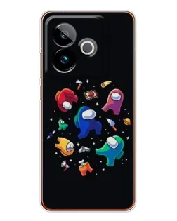 Чехол для Realme GT 7 с картинкой «Among Us космос»