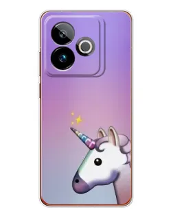 Чехол для Realme GT 7 с картинкой «Единорог градиент» Чехол для Realme GT 7 с картинкой «Единорог градиент»