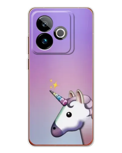 Чехол для Realme GT 7 с картинкой «Единорог градиент»