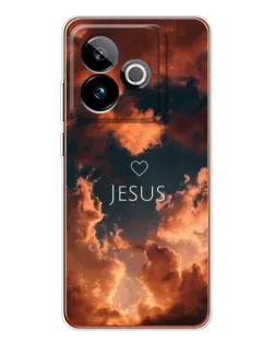 Чехол для Realme GT 7 с картинкой «Сияние Имени Jesus» Чехол для Realme GT 7 с картинкой «Сияние Имени Jesus»