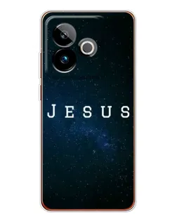 Чехол для Realme GT 7 с картинкой «Звездное небо Jesus»
