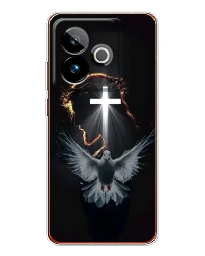 Чехол для Realme GT 7 с картинкой «Голубь и Свет»