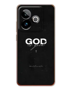Чехол для Realme GT 7 с картинкой «GOD — Бог над всем»