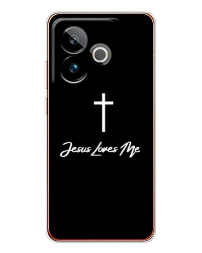 Чехол для Realme GT 7 с картинкой «Иисус любит тебя»