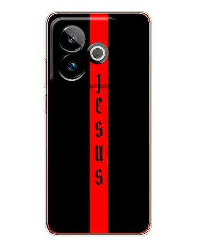 Чехол для Realme GT 7 с картинкой «Красная линия веры»