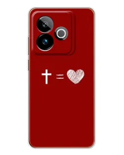 Чехол для Realme GT 7 с картинкой «Уравнение любви» Чехол для Realme GT 7 с картинкой «Уравнение любви»