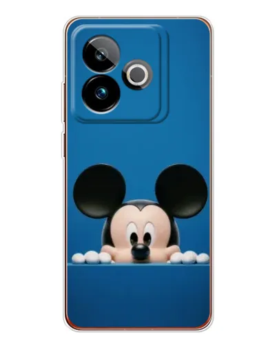 Чехол для Realme GT 7 с картинкой «Микки выглядывает» Чехол для Realme GT 7 с картинкой «Микки выглядывает»