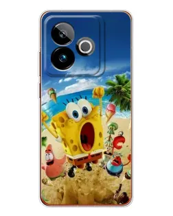 Чехол для Realme GT 7 с картинкой «Развлечения на пляже»
