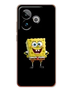 Чехол для Realme GT 7 с картинкой «Классический Губка Боб»