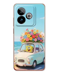 Чехол для Realme GT 7 с картинкой «Автомобильное путешествие»