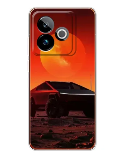 Чехол для Realme GT 7 с картинкой «Cybertruck на Марсе» Чехол для Realme GT 7 с картинкой «Cybertruck на Марсе»