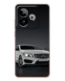 Чехол для Realme GT 7 с картинкой «Mercedes AMG GT Silver» Чехол для Realme GT 7 с картинкой «Mercedes AMG GT Silver»