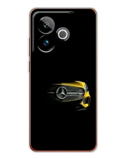 Чехол для Realme GT 7 с картинкой «Mercedes — ретро стиль»