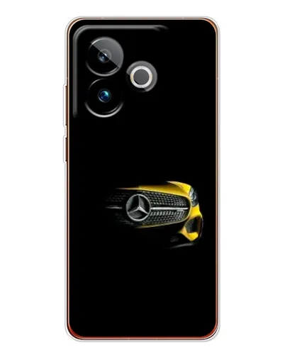 Чехол для Realme GT 7 с картинкой «Mercedes — ретро стиль»