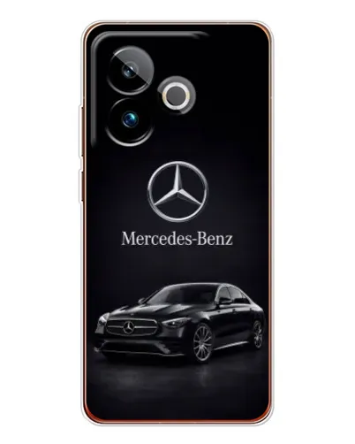 Чехол для Realme GT 7 с картинкой «Mercedes — решетка радиатора»