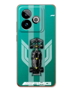 Чехол для Realme GT 7 с картинкой «Mercedes AMG Petronas»
