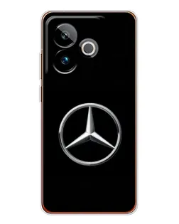 Чехол для Realme GT 7 с картинкой «Mercedes классический лого»