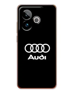 Чехол для Realme GT 7 с картинкой «Классическое лого Audi»