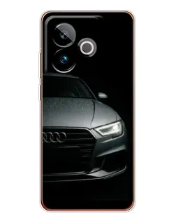 Чехол для Realme GT 7 с картинкой «Audi — детализация кузова»