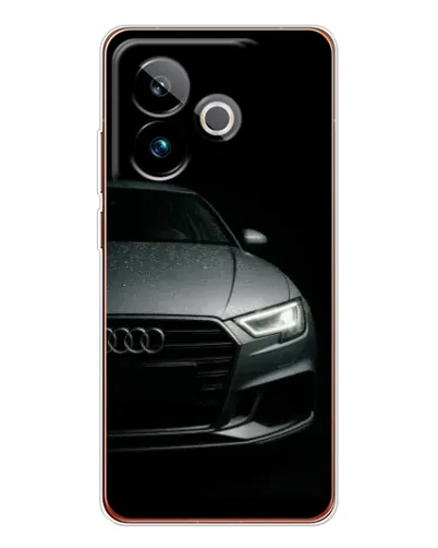 Чехол для Realme GT 7 с картинкой «Audi — детализация кузова»