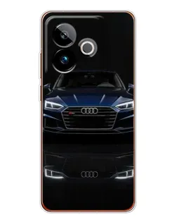 Чехол для Realme GT 7 с картинкой «Audi — ночное отражение»