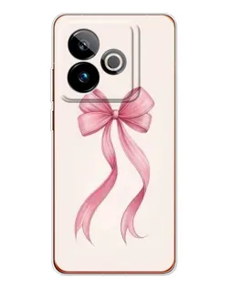Чехол для Realme GT 7 с картинкой «Розовый бант»
