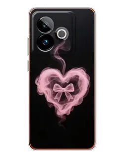 Чехол для Realme GT 7 с картинкой «Дымчатое сердце»